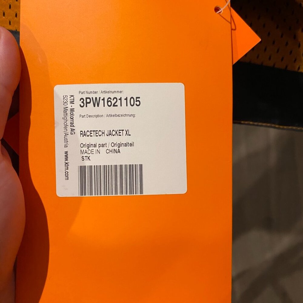 KTM Racetech Jacket - Picture 3 of 3